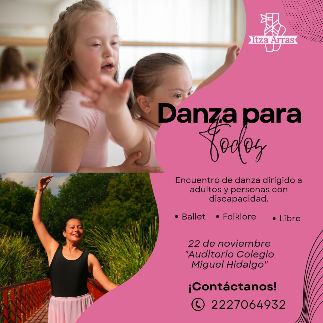 Personas con discapacidad bailando